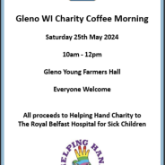 Gleno WI Charity Coffee Morning